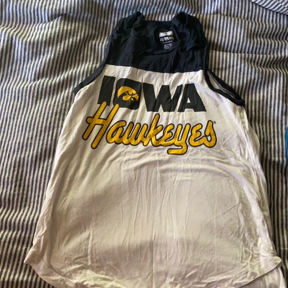 Iowa Hawkeyes high neck tank